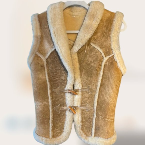 Authentic Brown Rabbit Fur Vest (Size S) - Picture 7 of 7